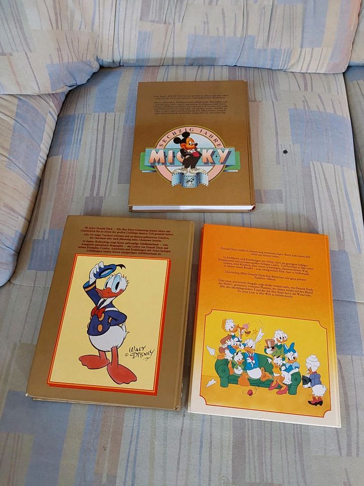 Walt Disney Bücher Donald Duck Mickey Mouse Jubiläumsband in Rodgau