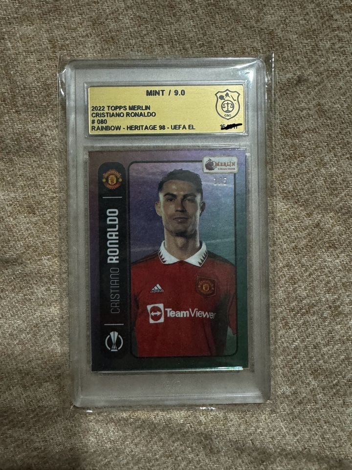 Cristiano Ronaldo /5 Topps in Donzdorf