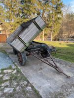 Kipper Anhänger Traktor THK3 THK5 Zahnstangenkipper Thüringen - Bad Berka Vorschau