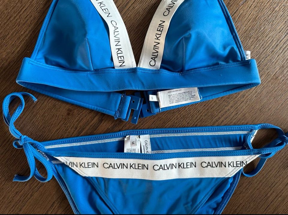 ❤️ CALVIN KLEIN Bikini Gr.S-M super Zustand in Viernheim