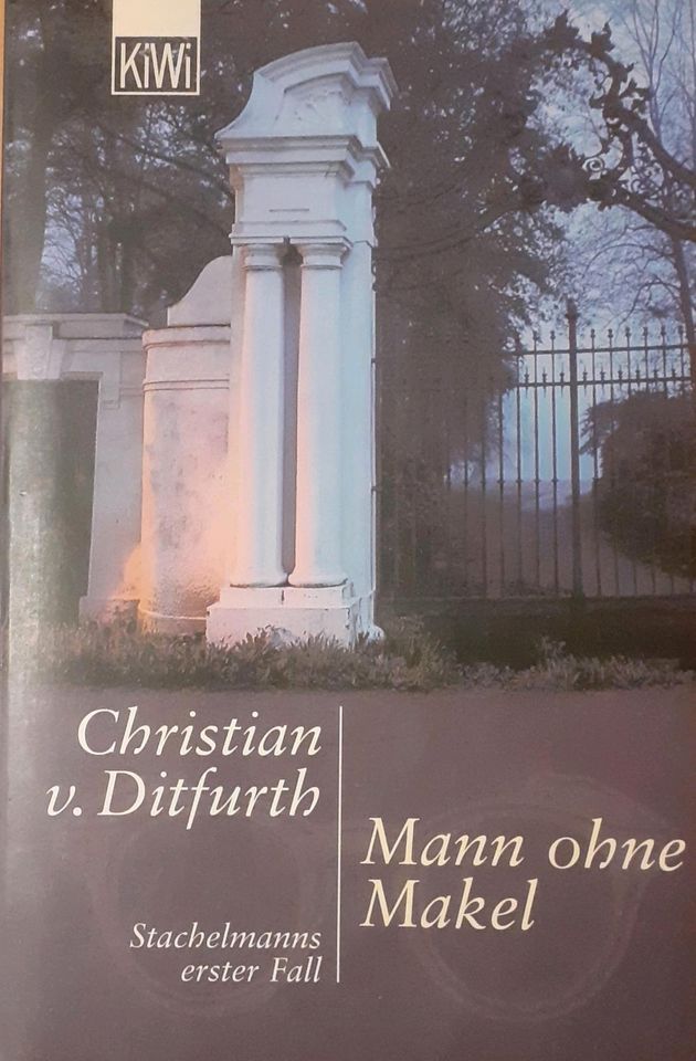 Christian v. Ditfurth " Mann ohne Makel " in Tübingen