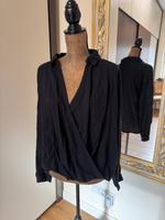 Wickelbluse / Shirt mit Wickeloptik / Bluse mit langem Ärmel Hessen - Bad Arolsen Vorschau
