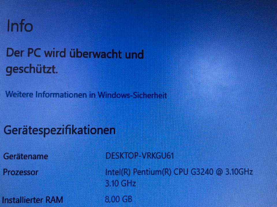Pc Windows 10 pro in Wardenburg