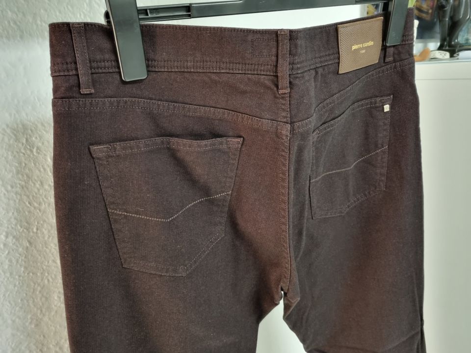 Pierre Cardin Herren Hose Lyon 36/32 -Dunkles Weinrot - NEU in Kassel