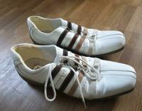 NEU Lederschuhe Halbschuhe weiß Gr. 40 beige braun Baden-Württemberg - Balingen Vorschau