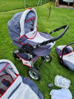 Bergsteiger Kinderwagen Capri 3in1 Kombikinderwagen inkl. Zubehör Thüringen - Niederorschel Vorschau