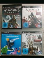 Assassins Creed Spiel 1, 2, 3 + PS3 Starter Disc Spiel Bergedorf - Hamburg Lohbrügge Vorschau