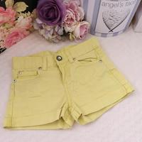 ❤ hübsche gelbe Sommershorts Jeans Shorts luftig bequem innen Hessen - Solms Vorschau