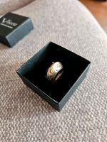 Ring 925 Silber 585 Gold und 1 Brillant Baden-Württemberg - St. Johann Vorschau