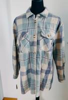 Jacke Strickjacke Hemd lang kariert Karo gemustert grün M Dresden - Prohlis-Nord Vorschau