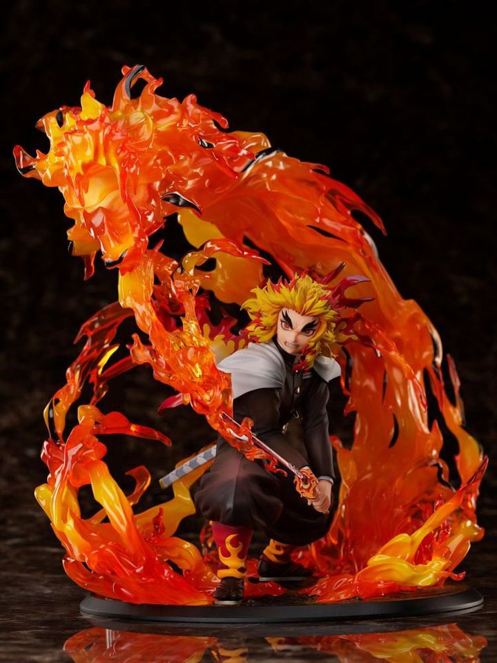 Demon Slayer Kyojuro Rengoku 1/ 8 Anime Figur Aniplex in Magdeburg