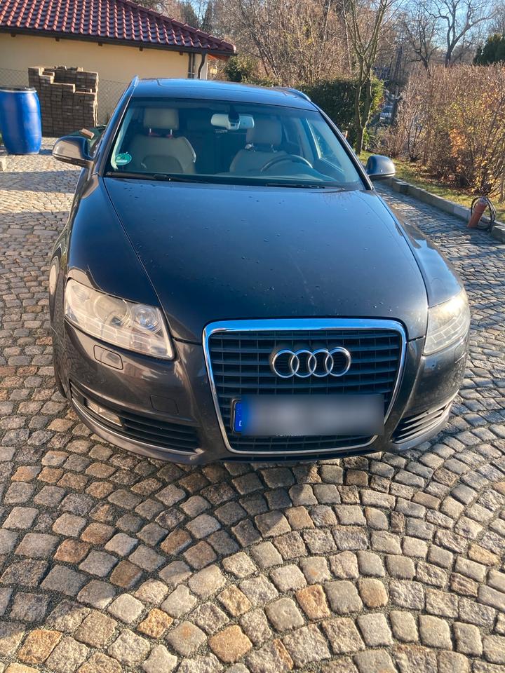 Audi A6 Avant 2,7 TDI V6, 2008, AHK, SHZ, SD, 8fach Alu bereift in Gaußig