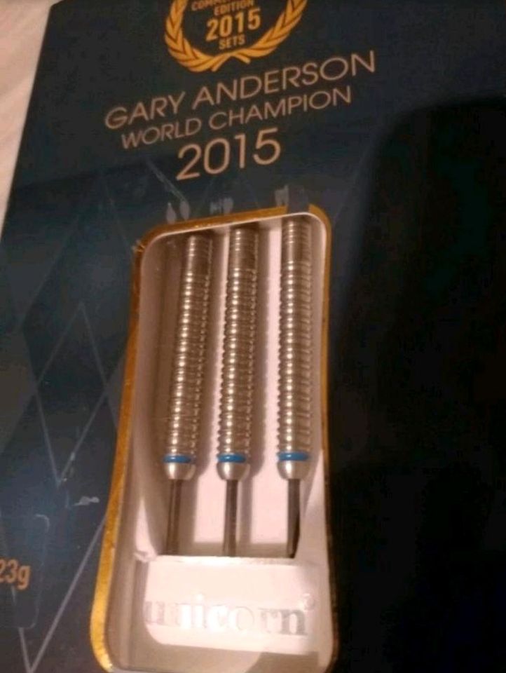 Gary Anderson 23g Limited Edition 2015 WC Neu Rarität in Osloß