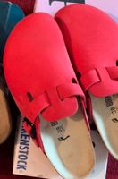 Birkenstock Boston 38 schmal rot Niedersachsen - Barendorf Vorschau