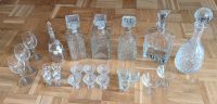 Glasflaschen Flacons Kristallglas für Likör Whisky Sherry Minibar Bayern - Puchheim Vorschau