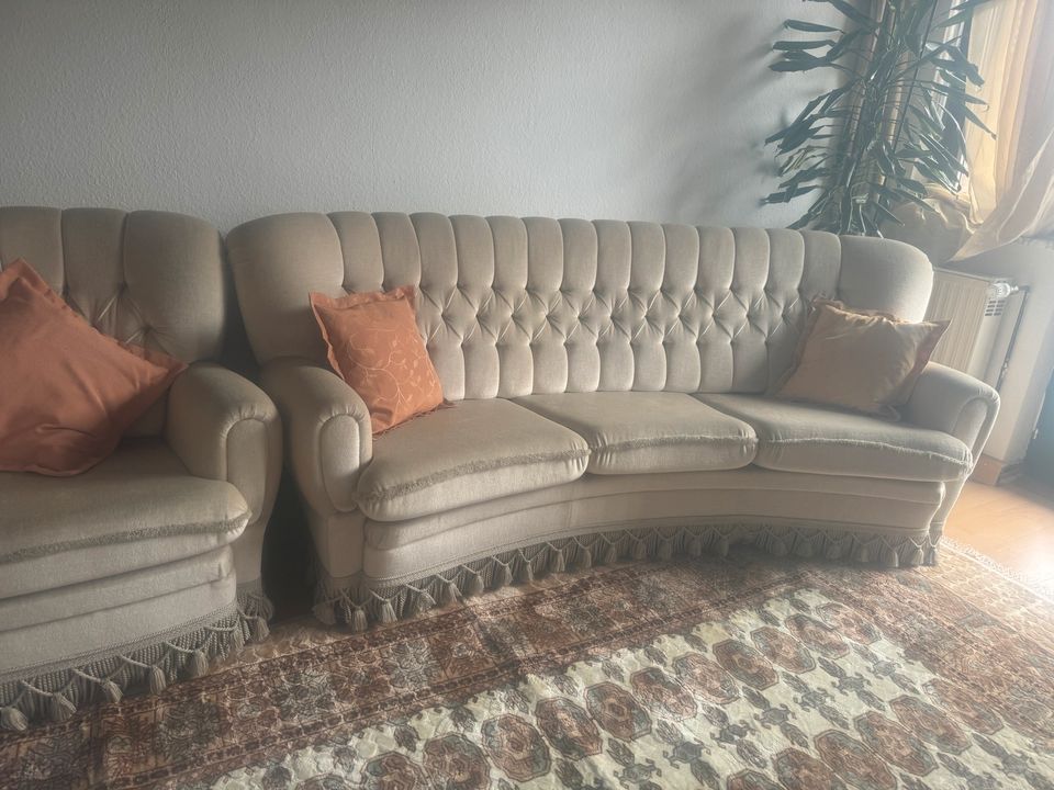 Cauch sofa 3er + 2 Sessel in Saarbrücken