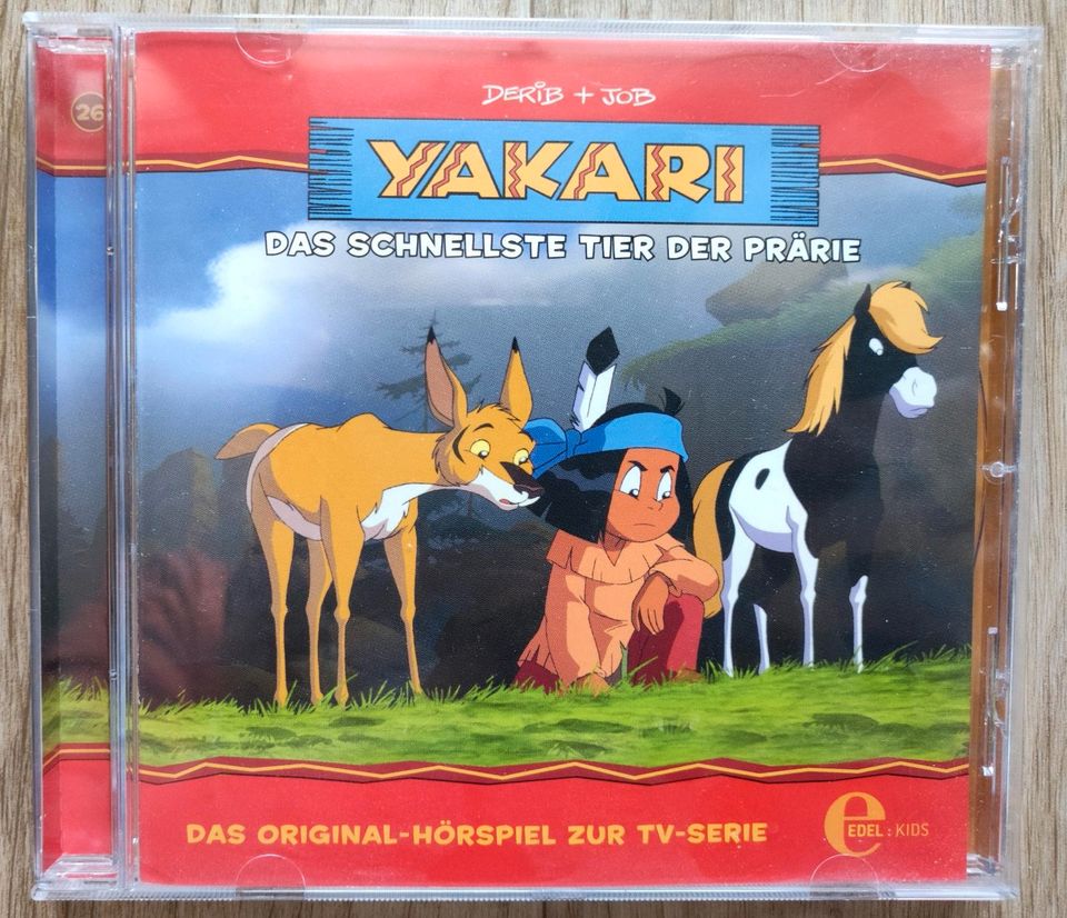 CD, Yakari, das schnellste Tier der Prärie, Original Hörspiel in Weida