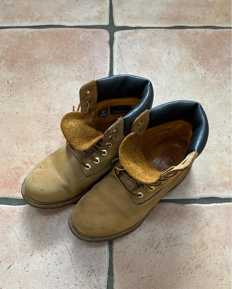 Timberland Schuhe Stiefel Größe 7,5 / 40 extra leicht Leder in Marl