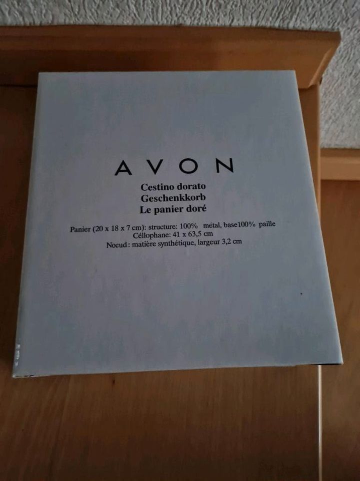 Avon Geschenkekorb,Neu,OVP,Geschenk Verpackung,TOP !!! in Neuwied