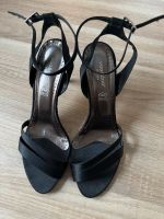 Slingpumps schwarz Satin Größe 38 Hessen - Groß-Zimmern Vorschau