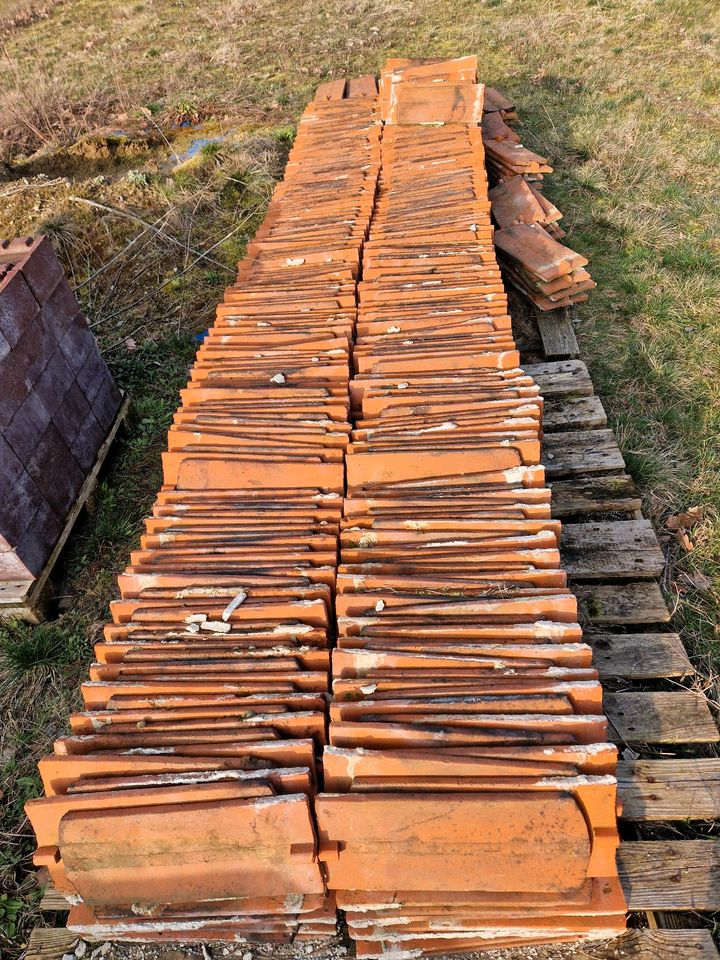 Dachziegel  ( Bieberschwanz ) in Am Mellensee