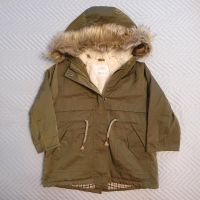 Baby/Jungen Gefütterter Parka mit Kaputze (Zara) Bielefeld - Schildesche Vorschau