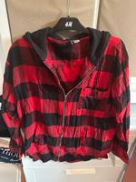 H&M Bluse mit Reißverschluss und Kapuze Wandsbek - Hamburg Eilbek Vorschau