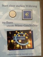 Start einer Währung 1 Euro Münze und Briefmarken Niedersachsen - Hildesheim Vorschau