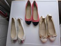 NEU Ballerinas Schuhe Sommerschuhe Italien Lederschuhe Pink 40.5 Bayern - Augsburg Vorschau