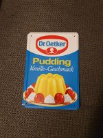 Blechkarte Dr. Oetker Pudding Vanille, Retro Bayern - Dietfurt an der Altmühl Vorschau