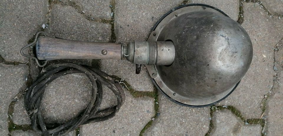 Arbeitslampe Handlampe Oldtimer DDR Vorkrieg Auto Dampflok Boot in Hohenstein-Ernstthal