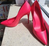 pinke Pumps von Aldo, Leder, kaum getragen, Größe 39, High Heel Niedersachsen - Lengede Vorschau