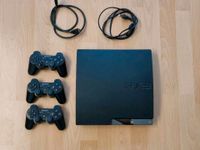 Playstation 3 PS3 Konsole Slim 250 GB  schwarz mit allen Kabeln Hessen - Rodgau Vorschau