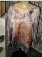 Wie NEU  TAIFUN Shirt Langarm ANIMALPRINT SCHLANGE Braun Grau 44 Niedersachsen - Ilsede Vorschau