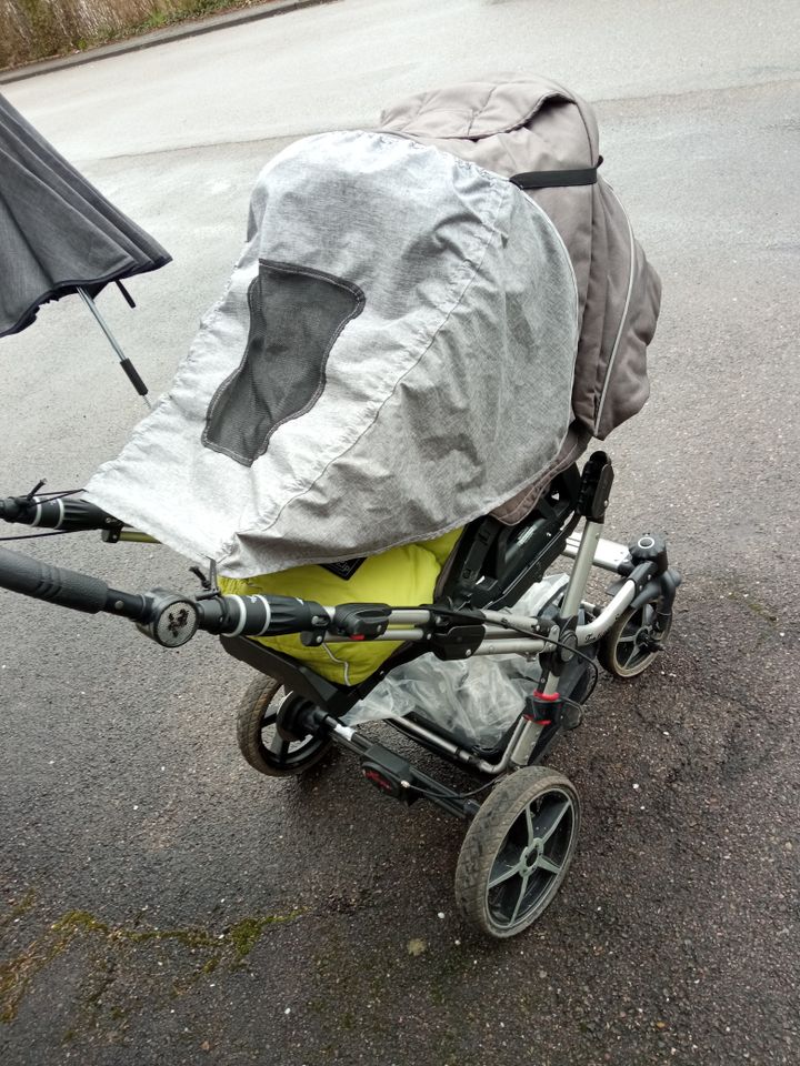 Kinderwagen Hartan Topline S mit Adapter für Cybex Babyschale in Geislingen an der Steige