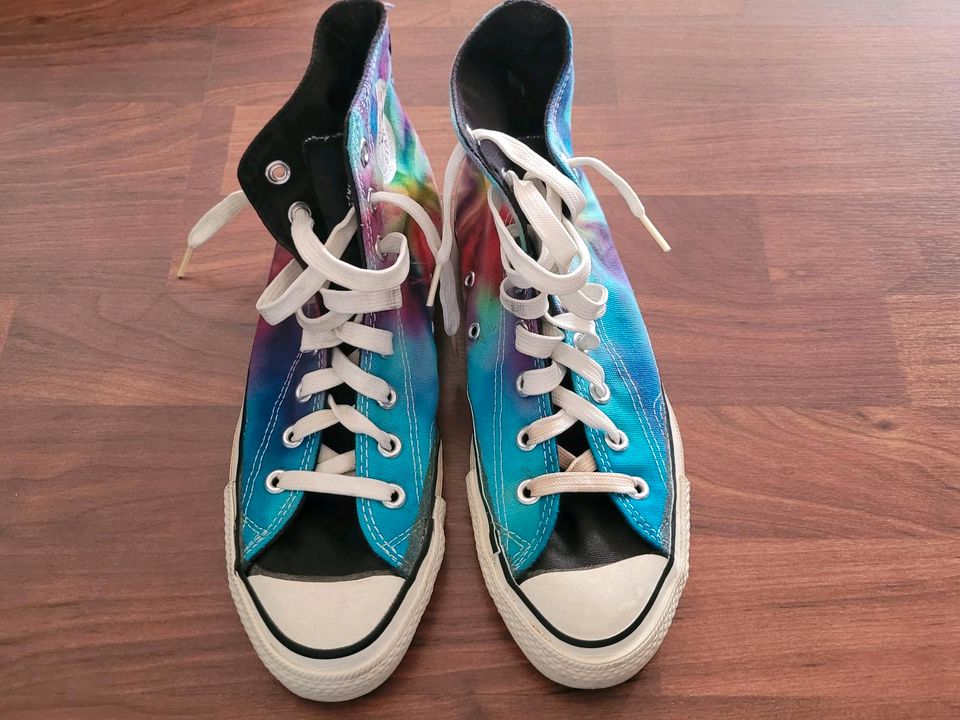 Converse Chucks All Star Vintage made in USA batik tie dye US 7 in Fürth