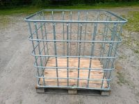 IBC Gitterbox Holzpalette 1000 Liter Fass Feuerholz Niedersachsen - Ovelgönne Vorschau