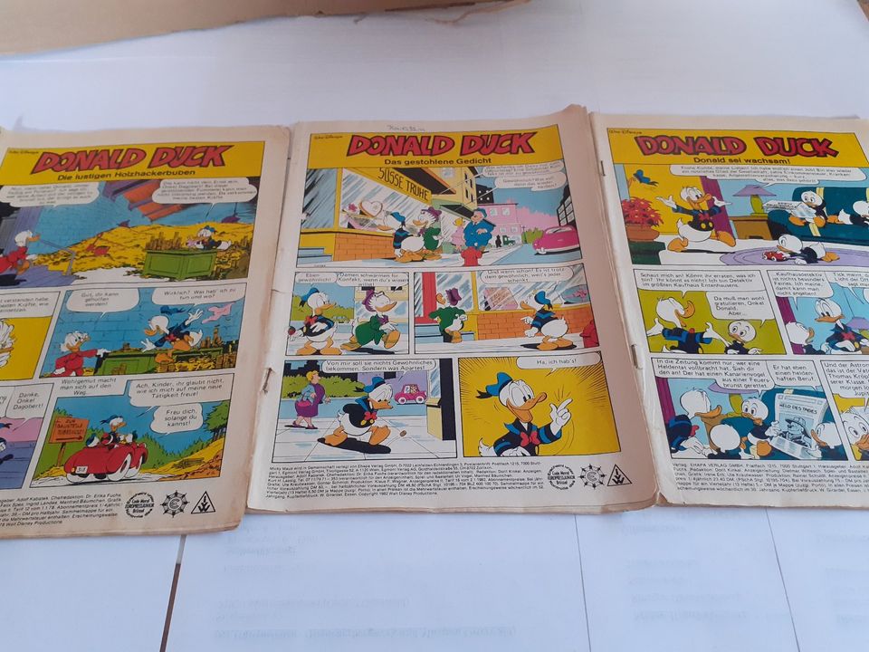 Donald Duck - 9 Hefte - Comic - Vollständig in Bad Segeberg