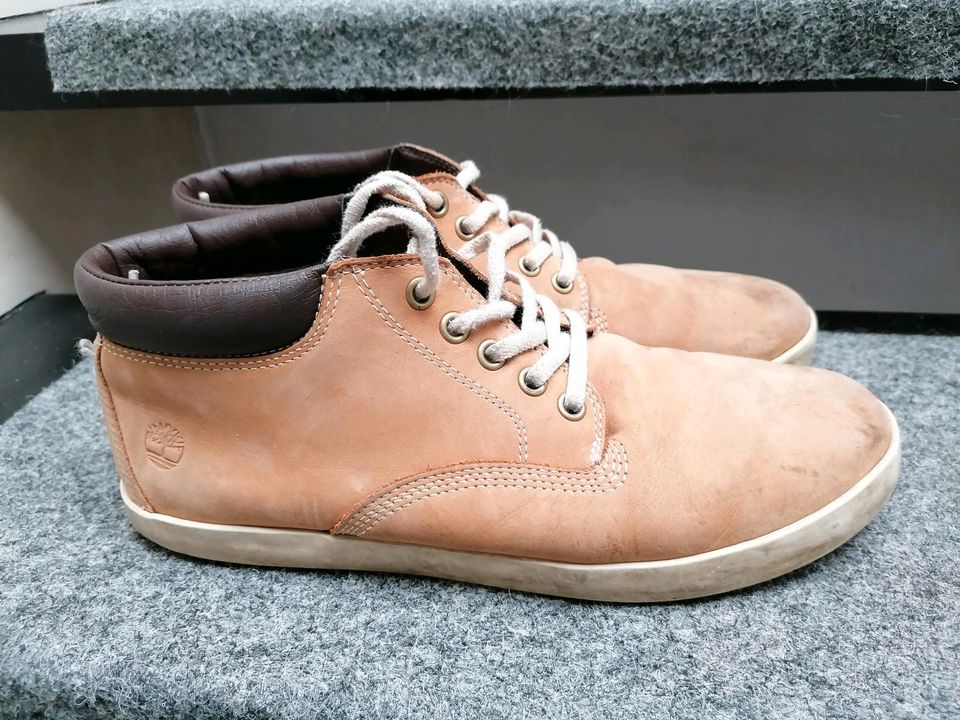 TIMBERLAND GR. 40 SCHUHE HALBSCHUHE ÜBERGANG LEDER in Wuppertal