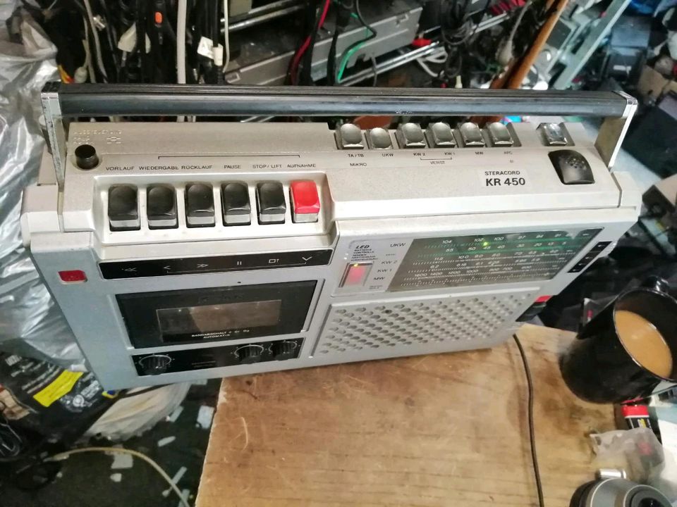 RFT STERACORD KR450, Radio-Cassetten-Recorder, guter Zustand!!! in Berlin