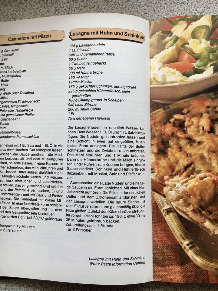 Kochbuch:Italienische Küche (100 Rezepte) in Bad Birnbach