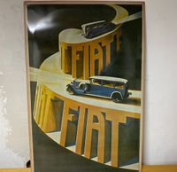 Großes Fiat Blechschild Hessen - Villmar Vorschau