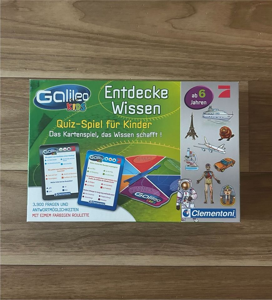 Galileo Kids „Entdecke Wissen“ Quiz-Spiel in Geltow