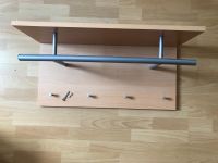 Garderobe Buche Furniert Ablage Silber Stange 4 Haken Top Zustand Nordrhein-Westfalen - Odenthal Vorschau