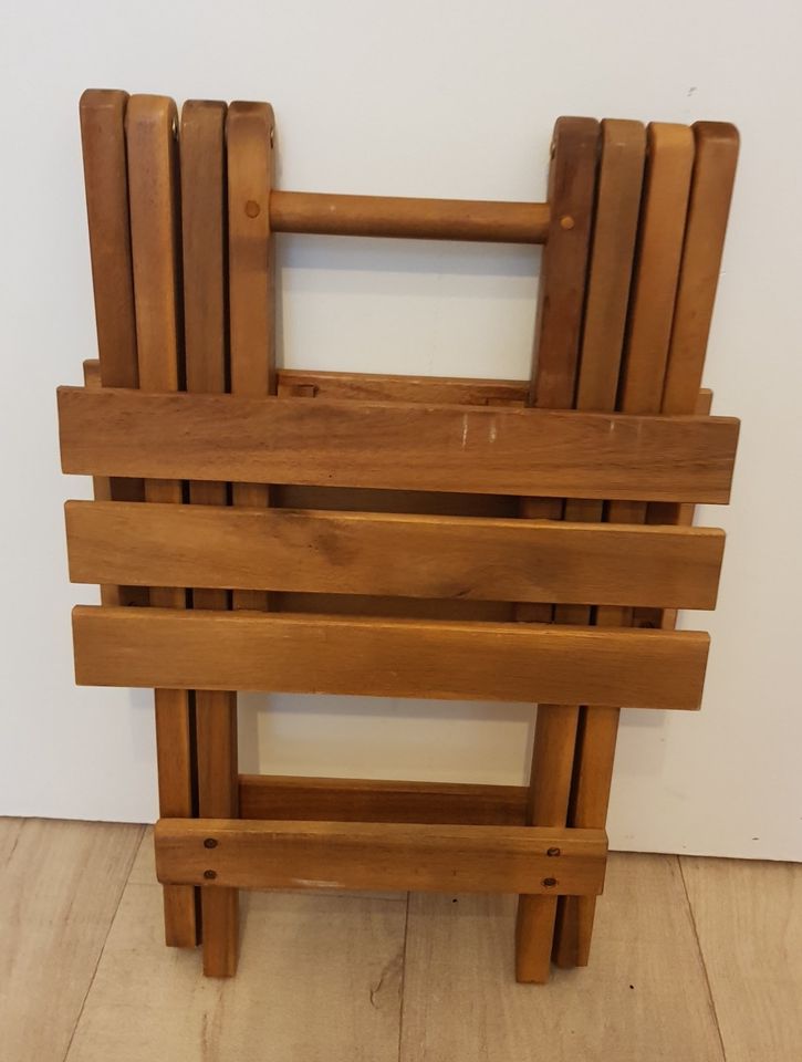 Beistelltisch Klapptisch Küchentisch Balkontisch Holz Tisch 45x30 in Berlin