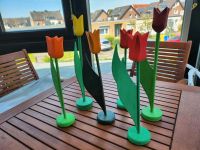 Handgefertigte Tulpen aus Holz Nordrhein-Westfalen - Neuss Vorschau