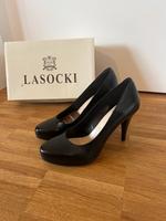 Lasocki Damen Pumps echtleder high heels schwarz Business 39 neu München - Schwabing-West Vorschau