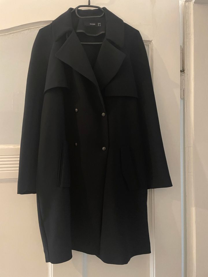 Hallhuber mantel Jacke Gr 36 S schwarz in Düsseldorf