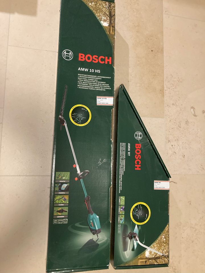 Verkaufe ein Bosch Multifunktionsgerät AMW 10 inkl. Zubehör in Kösching