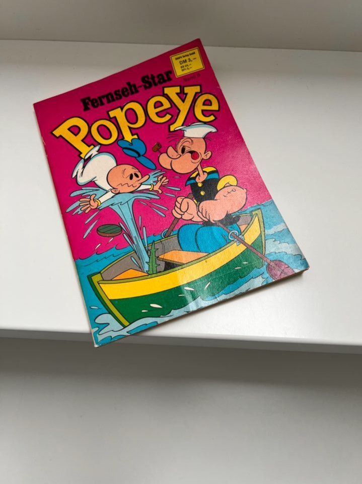 Taschenbuch Popeye Fernseh-Star Band 6 1980 EHAPA VERLAG in Leonberg